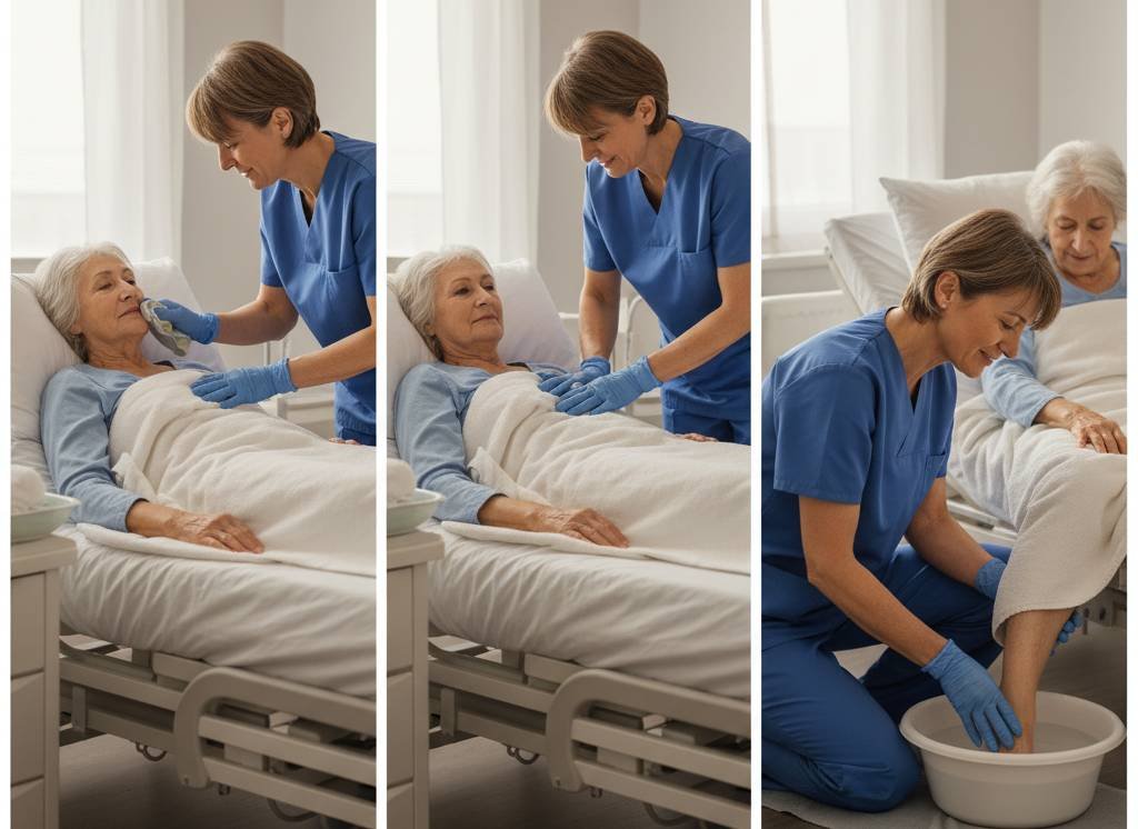 toilette-personne-agee lit